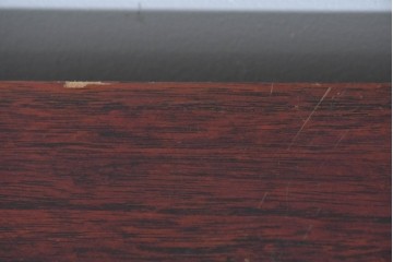 中古　アジア民芸家具　李朝デザイン　装飾性と機能性を兼ね備えた薬箪笥　(R-085694)