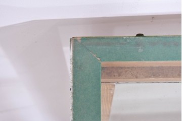 和製ヴィンテージ　木枠とガラスのシンプルな構成が魅力のガラスケース　(R-085700)