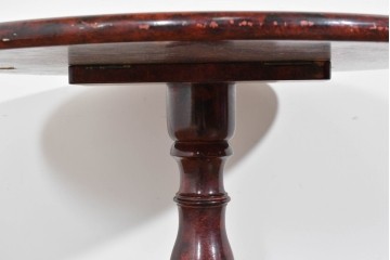 アジアンヴィンテージ　オリエンタル　風景画をあしらったティルトトップコーヒーテーブル　(R-085702)