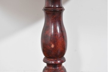 アジアンヴィンテージ　オリエンタル　風景画をあしらったティルトトップコーヒーテーブル　(R-085702)