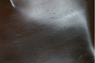 中古　松本民芸家具　#72リーチ型チェア　曲線の美しいウィンザースタイルのダイニングチェア　定価約9万8千円　(R-085706)