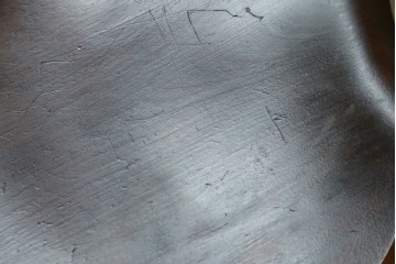 中古　松本民芸家具　#72リーチ型チェア　曲線の美しいウィンザースタイルのダイニングチェア　定価約9万8千円　(R-085706)