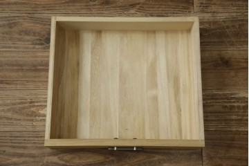 《台輪取り付け加工費込み》　中古　美品　志太民芸家具　木目の美しさが際立つローボード　(R-085709)