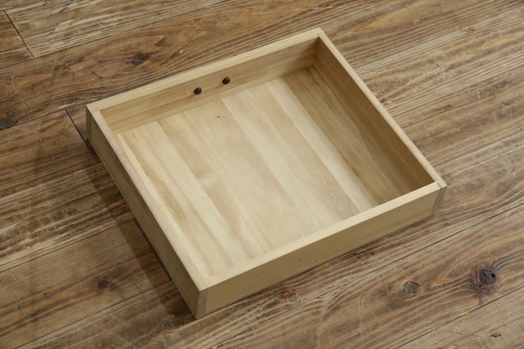 《台輪取り付け加工費込み》　中古　美品　志太民芸家具　木目の美しさが際立つローボード　(R-085709)