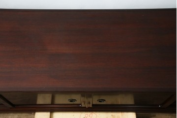 《台輪取り付け加工費込み》　中古　美品　志太民芸家具　木目の美しさが際立つローボード　(R-085709)