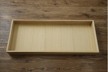 《天板・台輪取り付け加工費込み》　中古　美品　志太民芸家具　木目の美しさが際立つローチェスト　(R-085710)