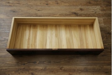 《天板取り付け加工費込み》　中古　志太民芸家具　深い色合いの木肌が美しいサイドボード　(R-085711)