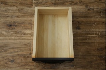 《天板取り付け加工費込み》　中古　志太民芸家具　深い色合いの木肌が美しいサイドボード　(R-085711)