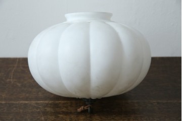 《引っ掛けシーリング式ペンダントライト加工費込み》　和製アンティーク　ぼんぼり型フォルムの可愛らしいペンダントライト　(R-085712)