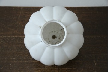 《引っ掛けシーリング式ペンダントライト加工費込み》　和製アンティーク　ぼんぼり型フォルムの可愛らしいペンダントライト　(R-085712)