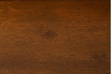 和製ヴィンテージ　昭和レトロ　素朴な木の味わいの薄型本棚　(R-085721)