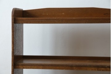 和製ヴィンテージ　素朴な佇まいの本棚　(R-085721)