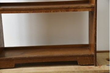 和製ヴィンテージ　素朴な佇まいの本棚　(R-085721)