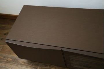 中古　美品　arflex(アルフレックス)　CONDUCTOR(コンダクター)　落ち着いた色味と研ぎ澄まされたデザインが美しいローボード　定価約35万円　(R-085725)