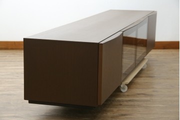 中古　美品　arflex(アルフレックス)　CONDUCTOR(コンダクター)　落ち着いた色味と研ぎ澄まされたデザインが美しいローボード　定価約35万円　(R-085725)