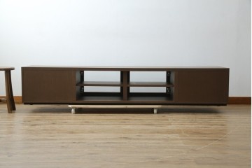 中古　美品　arflex(アルフレックス)　CONDUCTOR(コンダクター)　落ち着いた色味と研ぎ澄まされたデザインが美しいローボード　定価約35万円　(R-085725)