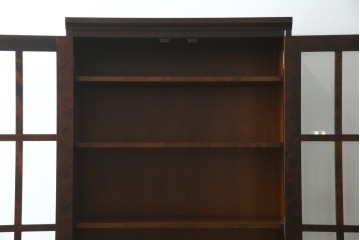 中古　美品　北海道民芸家具　HM114K　落ち着いた佇まいの本箱　定価約39万円　(R-085730)