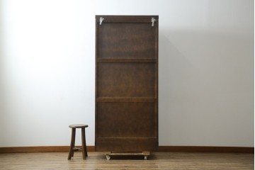 中古　美品　北海道民芸家具　HM114K　落ち着いた佇まいの本箱　定価約39万円　(R-085730)