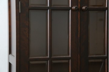 中古　美品　北海道民芸家具　HM114K　落ち着いた佇まいの本箱　定価約39万円　(R-085730)