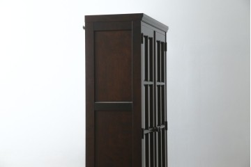 中古　美品　北海道民芸家具　HM114K　落ち着いた佇まいの本箱　定価約39万円　(R-085730)