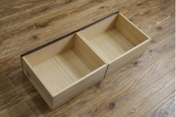 中古　美品　北海道民芸家具　HM114K　落ち着いた佇まいの本箱　定価約39万円　(R-085730)