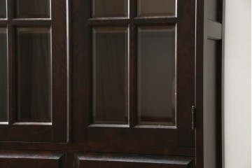 中古　美品　北海道民芸家具　HM114K　落ち着いた佇まいの本箱　定価約39万円　(R-085730)