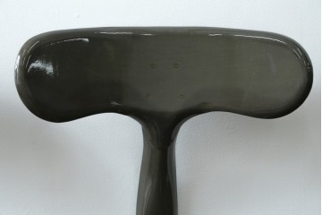 中古　美品　フランス　オールスチール製　Whale Tail(ホエールテイル・チェア)　工業用チェアの名作!　Nicolle Chair(ニコルチェア)4脚セット　定価(4脚合計)約23万円　(R-085731)