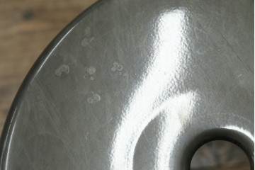 中古　美品　フランス　オールスチール製　Whale Tail(ホエールテイル・チェア)　工業用チェアの名作!　Nicolle Chair(ニコルチェア)4脚セット　定価(4脚合計)約23万円　(R-085731)