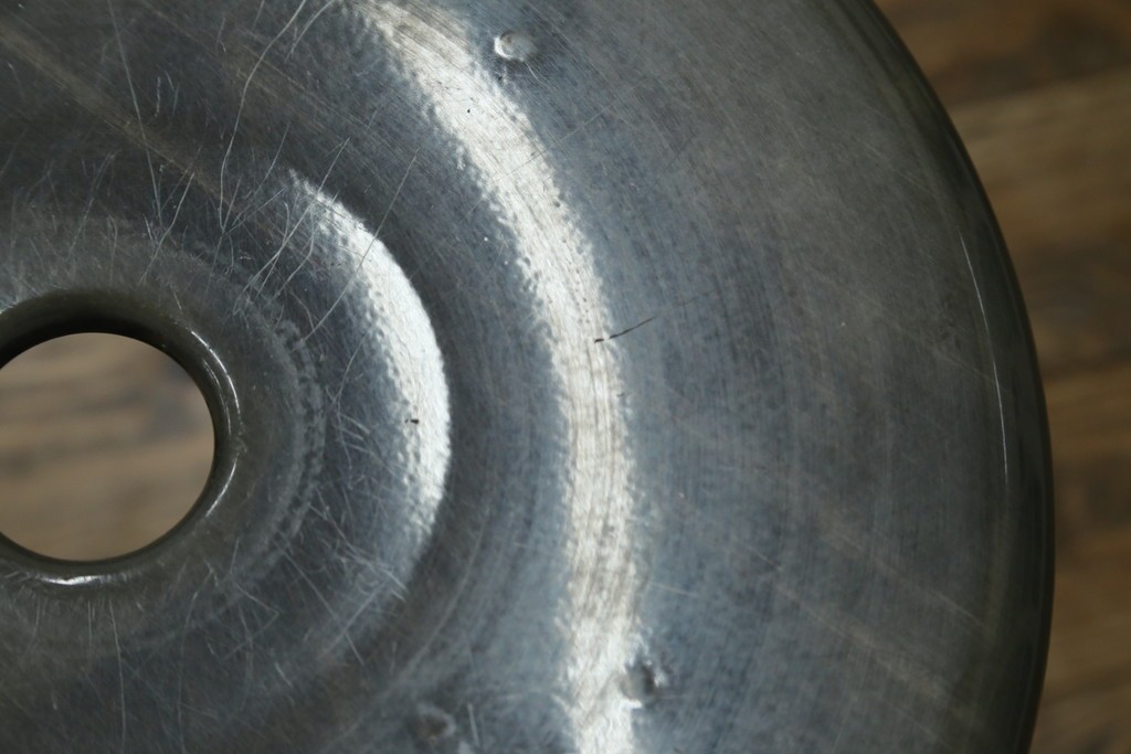 中古　美品　フランス　オールスチール製　Whale Tail(ホエールテイル・チェア)　工業用チェアの名作!　Nicolle Chair(ニコルチェア)4脚セット　定価(4脚合計)約23万円　(R-085731)