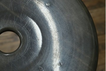 中古　美品　フランス　オールスチール製　Whale Tail(ホエールテイル・チェア)　工業用チェアの名作!　Nicolle Chair(ニコルチェア)4脚セット　定価(4脚合計)約23万円　(R-085731)