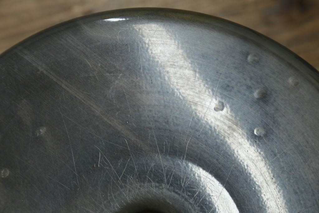 中古　美品　フランス　オールスチール製　Whale Tail(ホエールテイル・チェア)　工業用チェアの名作!　Nicolle Chair(ニコルチェア)4脚セット　定価(4脚合計)約23万円　(R-085731)