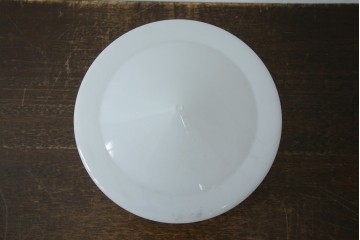 《引っ掛けシーリング式ペンダントライト加工費込み》　和製アンティーク　大正～昭和初期　直線的なフォルムが印象的なペンダントライト　(R-085736)