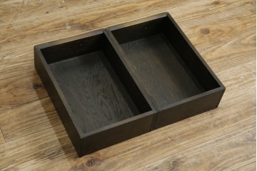 中古　美品　飛騨産業　JAPAN PROVINCIAL(ジャパンプロヴィンシャル)　格子戸の意匠が趣深い帳場箪笥　定価約95万円　(R-085751)