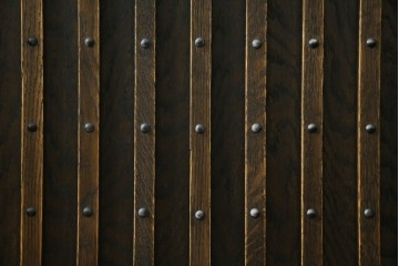 中古　美品　飛騨産業　JAPAN PROVINCIAL(ジャパンプロヴィンシャル)　格子戸の意匠が趣深い帳場箪笥　定価約95万円　(R-085751)