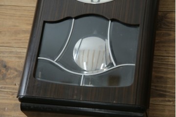 和製ヴィンテージ　愛知時計電機(アイチ、AICHI)　レトロな文字盤と品の良い装飾が調和する振り子時計　(R-085756)