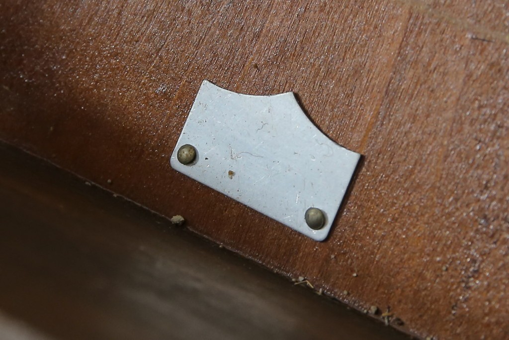 和製ヴィンテージ　精工舎(SEIKOSHA、セイコー)　ミッドセンチュリースタイルにおすすめのスクエア型振り子時計　(R-085757)