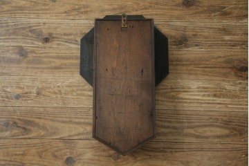 和製アンティーク　昭和初期　金彩の装飾が上品な八角振り子時計　(R-085758)