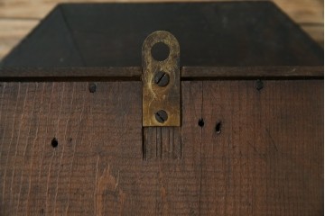 和製アンティーク　昭和初期　金彩の装飾が上品な八角振り子時計　(R-085758)