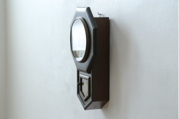 和製アンティーク　昭和初期　金彩の装飾が上品な八角振り子時計　(R-085758)