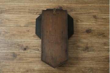 和製アンティーク　昭和初期　金彩の装飾が上品な八角振り子時計　(R-085758)