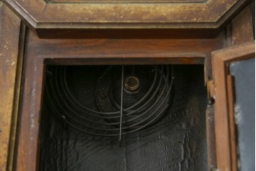 和製アンティーク　大正期　深みのある色合いが魅力の八角振り子時計　(R-085759)