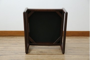 中古　超美品　元祖軽井沢彫　大坂屋家具店　繊細な桜の彫りが見事なKチェア　定価約25万円　(R-085760)