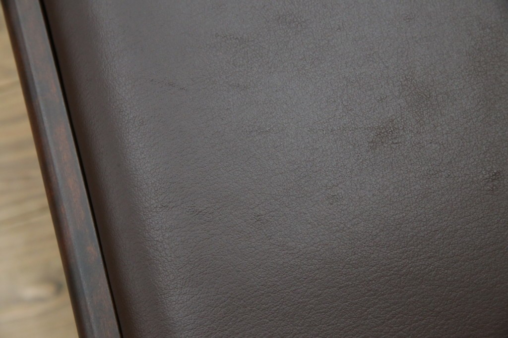 中古　超美品　元祖軽井沢彫　大坂屋家具店　繊細な桜の彫りが見事なKチェア　定価約25万円　(R-085760)