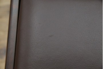 中古　超美品　元祖軽井沢彫　大坂屋家具店　繊細な桜の彫りが見事なKチェア　定価約25万円　(R-085760)