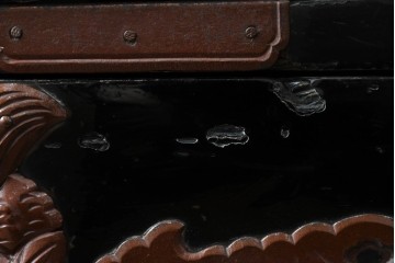 和製アンティーク　上手物!!　総桐材　立派な金具が際立つ上質な庄内箪笥　(R-085761)