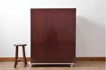 和製アンティーク　上手物!!　総桐材　立派な金具が際立つ上質な庄内箪笥　(R-085761)