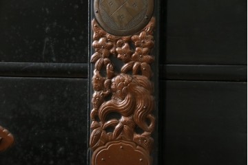 和製アンティーク　上手物!!　総桐材　立派な金具が際立つ上質な庄内箪笥　(R-085761)