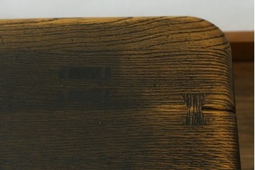中古　美品　飛騨産業　PROVINCIAL(プロヴィンシャル)　木の質感や輪郭のやわらかさが魅力のトリッスルベンチ　定価約26万2千円　(R-085762)