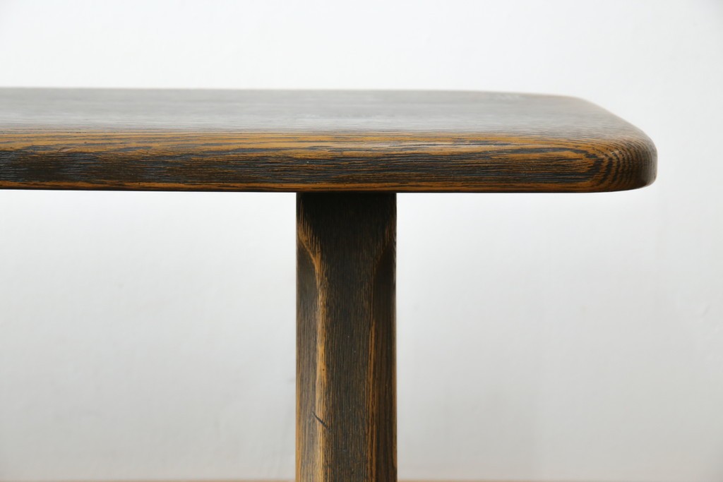 中古　美品　飛騨産業　PROVINCIAL(プロヴィンシャル)　木の質感や輪郭のやわらかさが魅力のトリッスルベンチ　定価約26万2千円　(R-085762)