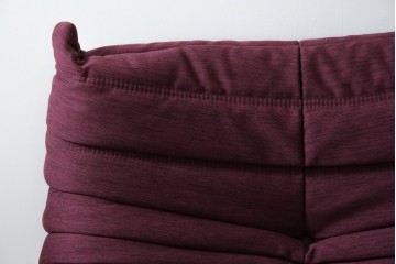 中古　美品　数回使用のみ!　Ligne roset(リーン・ロゼ)　ROSETTOGO(ロゼトーゴ)　張地Hランク　タグ付き　洗練されたモダンデザインの1人掛けソファ　(R-085769)